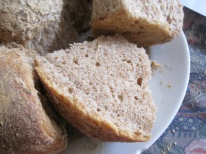Brown Bread - the crumb
